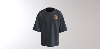 Small Feuerwehr Skelett T-Shirt – Cool, Mutig